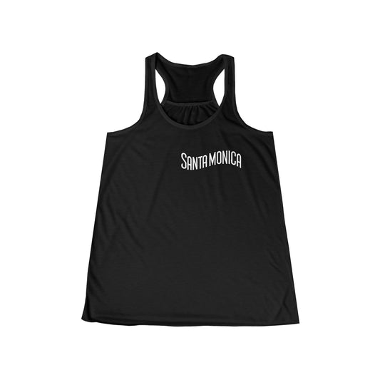 Vibrant Santa Monica Women's Flowy Racerback Tank