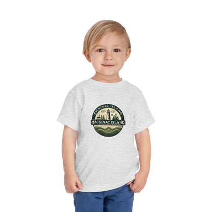 Vintage Mackinac Island Unisex Toddler Short Sleeve Tee