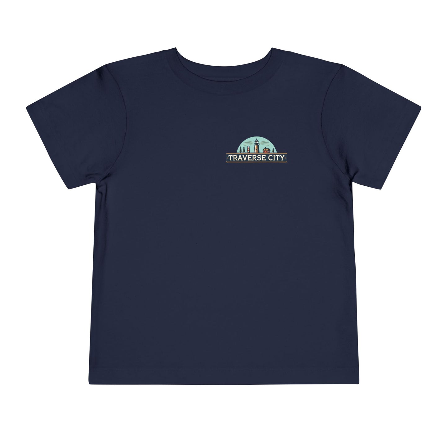 Vintage Traverse City Unisex Toddler Short Sleeve Tee