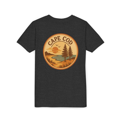 Rustic Cape Cod Unisex Youth Short Sleeve Tee