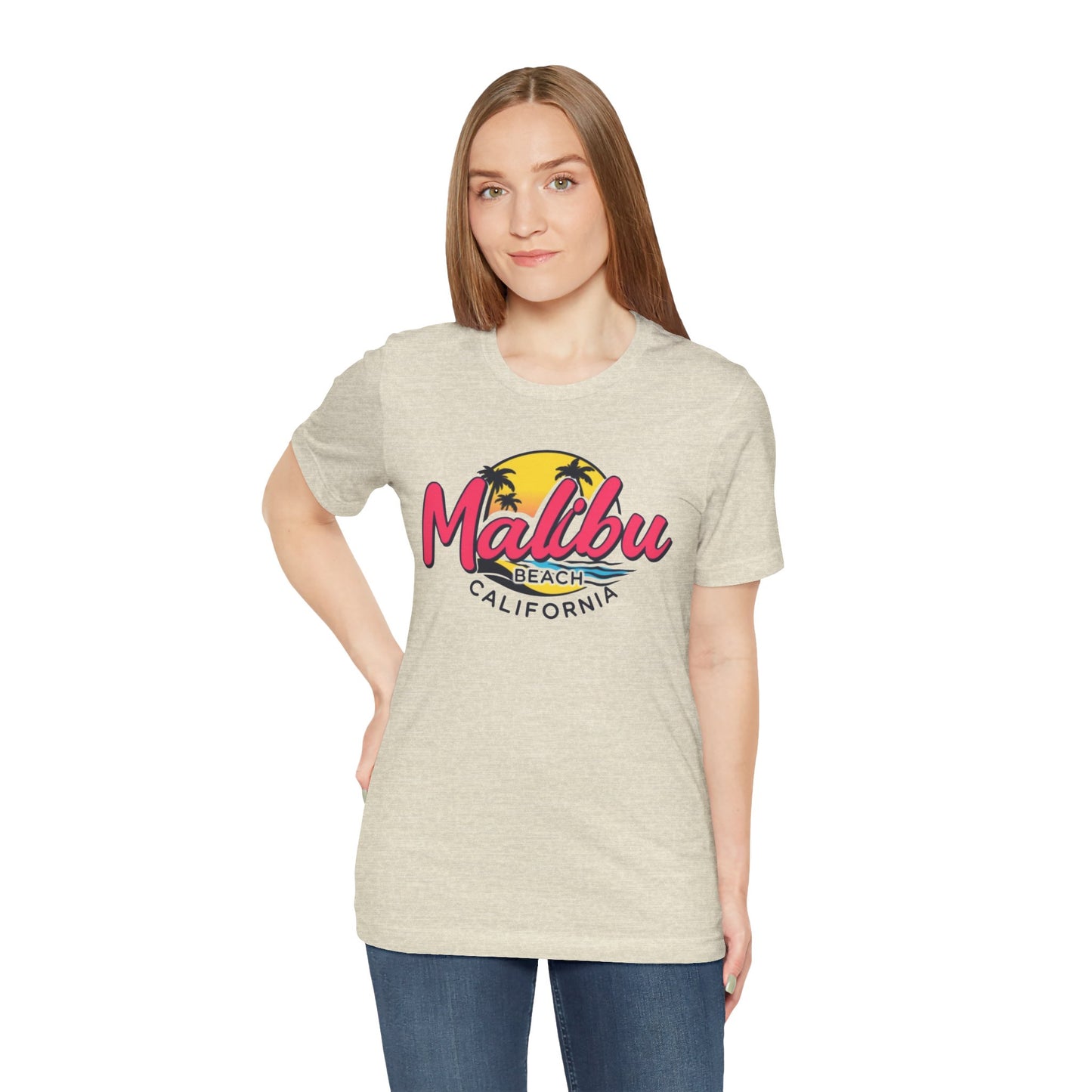 Retro Malibu Unisex Jersey Short Sleeve Tee