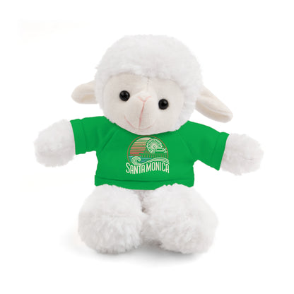 Vibrant Santa Monica Stuffed Animals with Tee