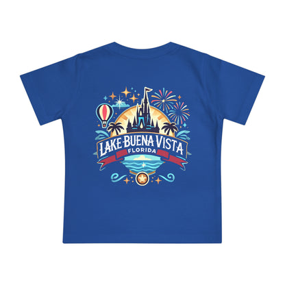 Adventurous Lake Buena Vista Unisex Baby Short Sleeve T-Shirt