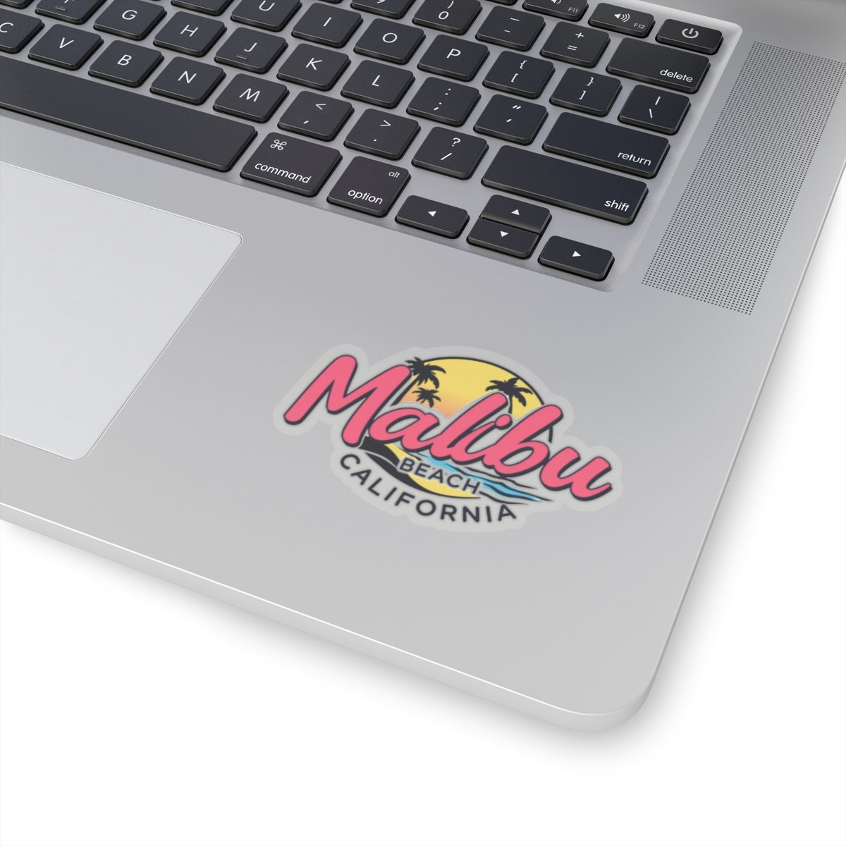 Retro Malibu Kiss-Cut Sticker