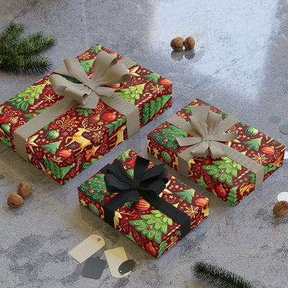 Christmas Tree Wrapping Paper