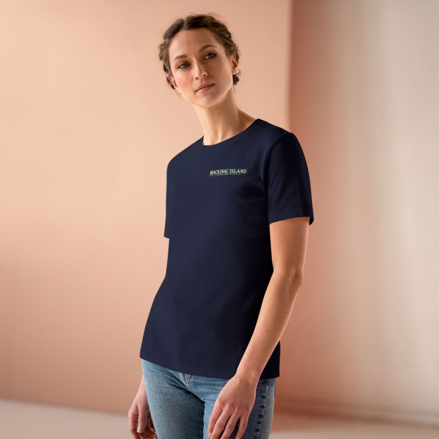 Vintage Mackinac Island Women's Cotton Tee