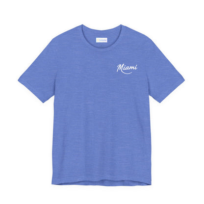 Retro Miami Unisex Jersey Short Sleeve Tee