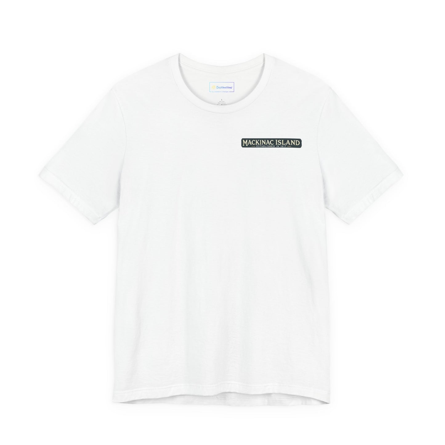 Vintage Mackinac Island Unisex Jersey Short Sleeve Tee
