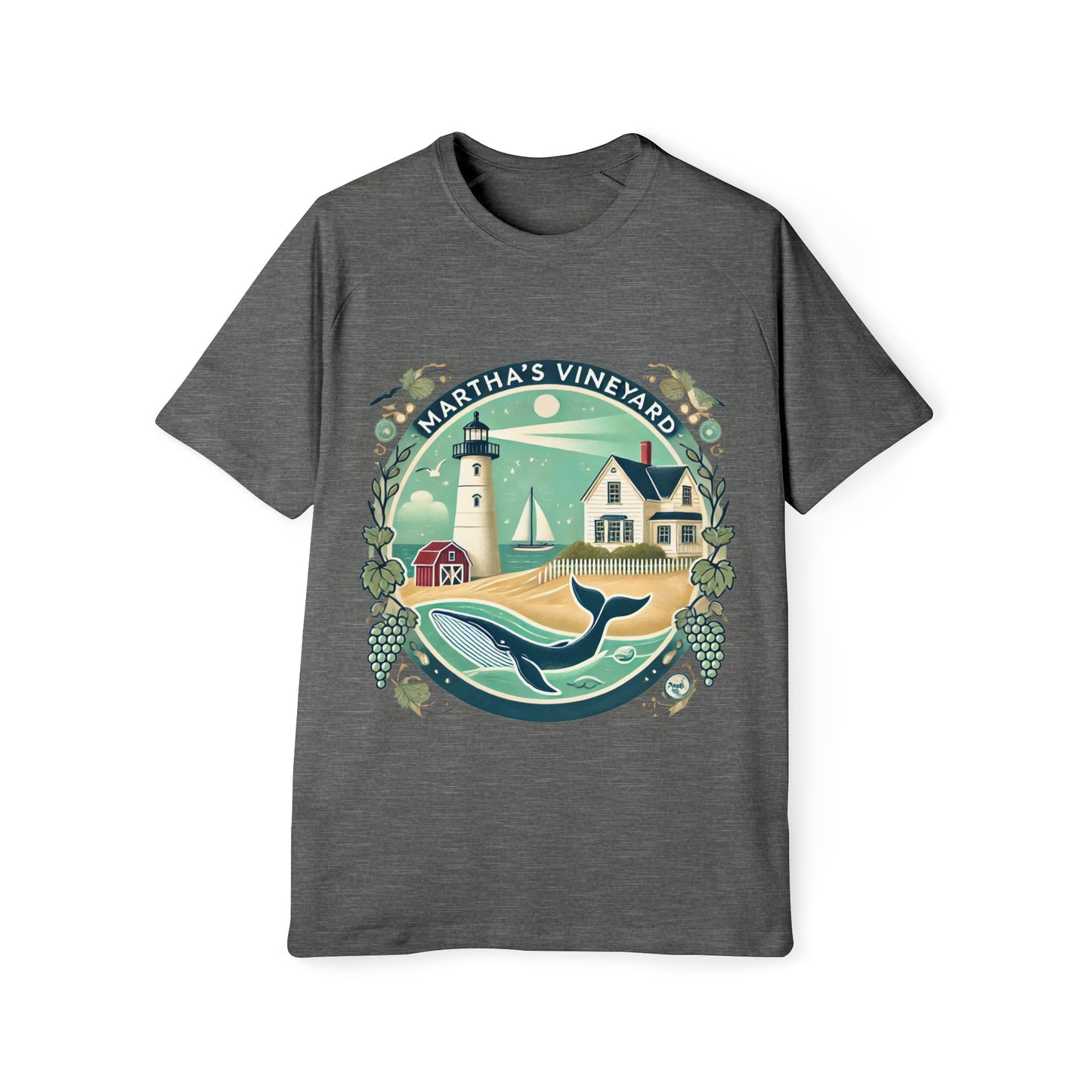 Vintage Martha's Vineyard Men's Raglan T-Shirt