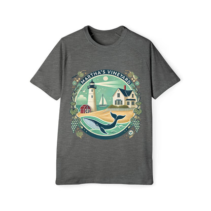 Vintage Martha's Vineyard Men's Raglan T-Shirt