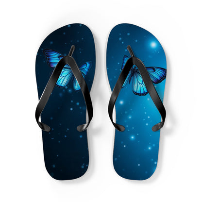 Mystical Butterfly Flip Flops