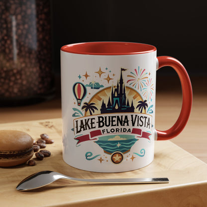 Adventurous Lake Buena Vista Accent Coffee Mug