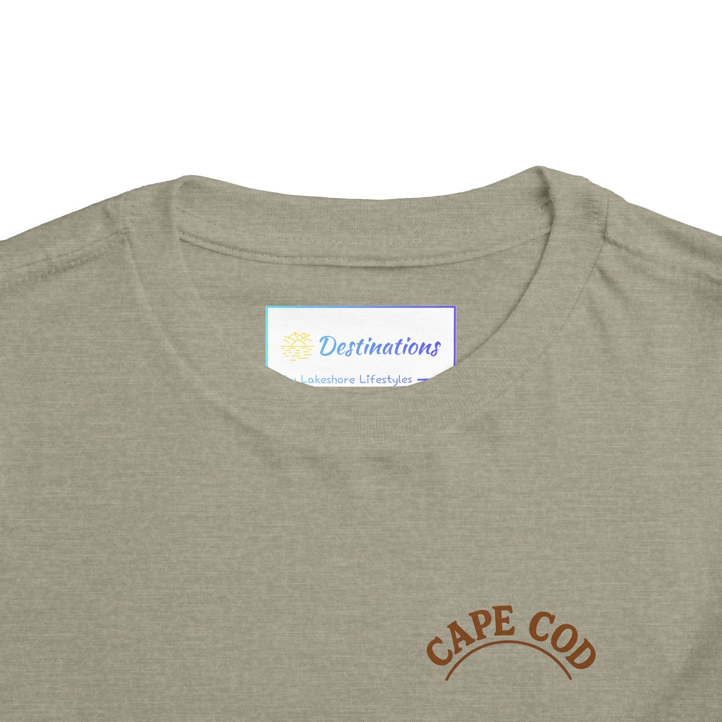 Rustic Cape Cod Unisex Toddler Short Sleeve Tee