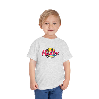 Retro Malibu Unisex Toddler Short Sleeve Tee