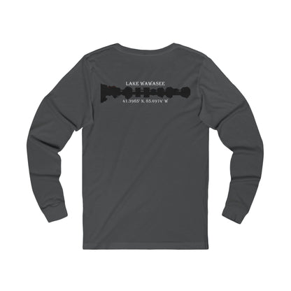 Latitudes Lake Wawasee Unisex Jersey Long Sleeve Tee