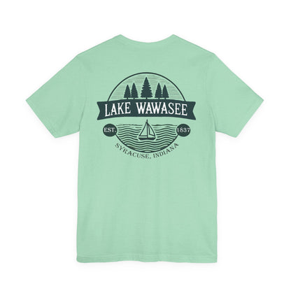 Vintage Lake Wawasee Unisex Jersey Short Sleeve Tee