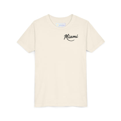 Retro Miami Unisex Youth Short Sleeve Tee