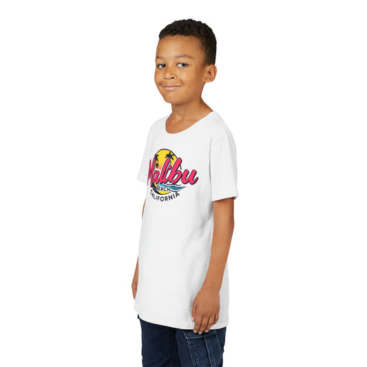 Retro Malibu Unisex Youth Short Sleeve Tee