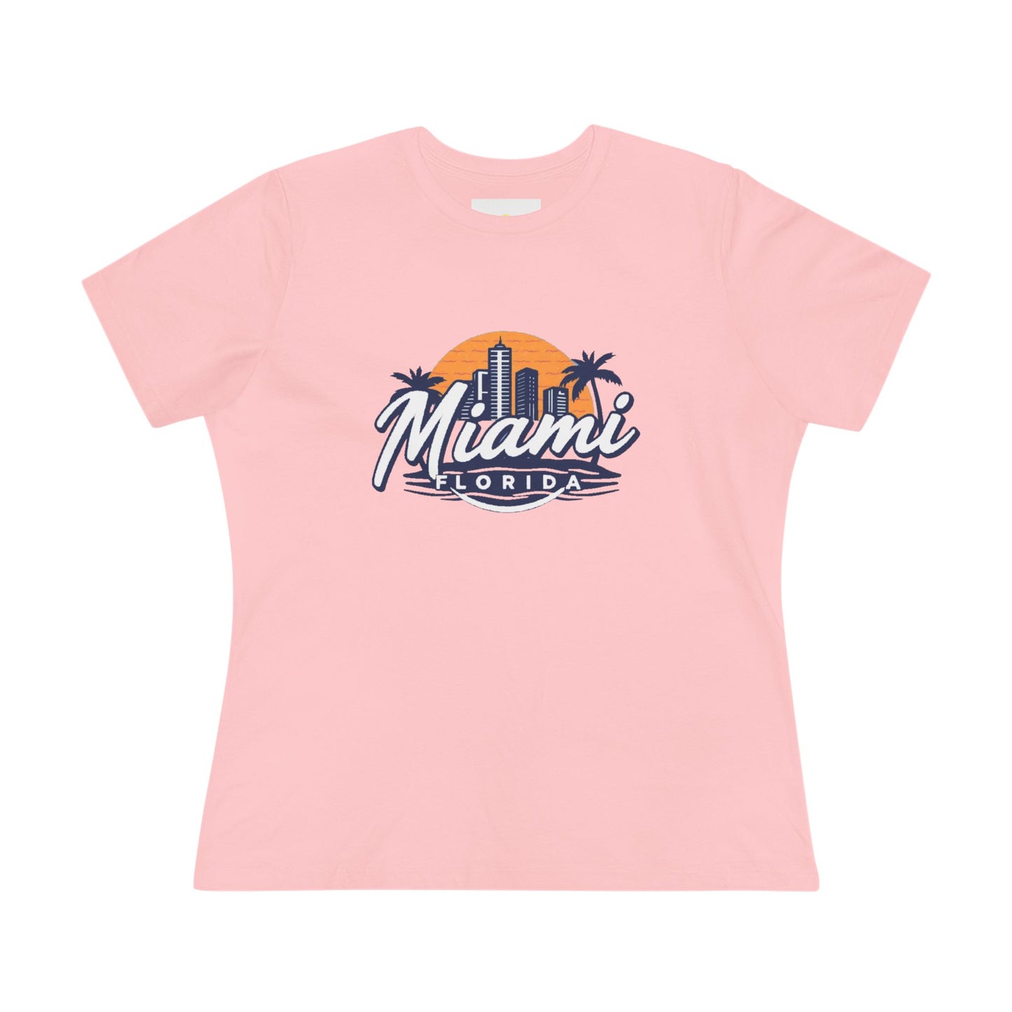 Retro Miami Women's Cotton Tee