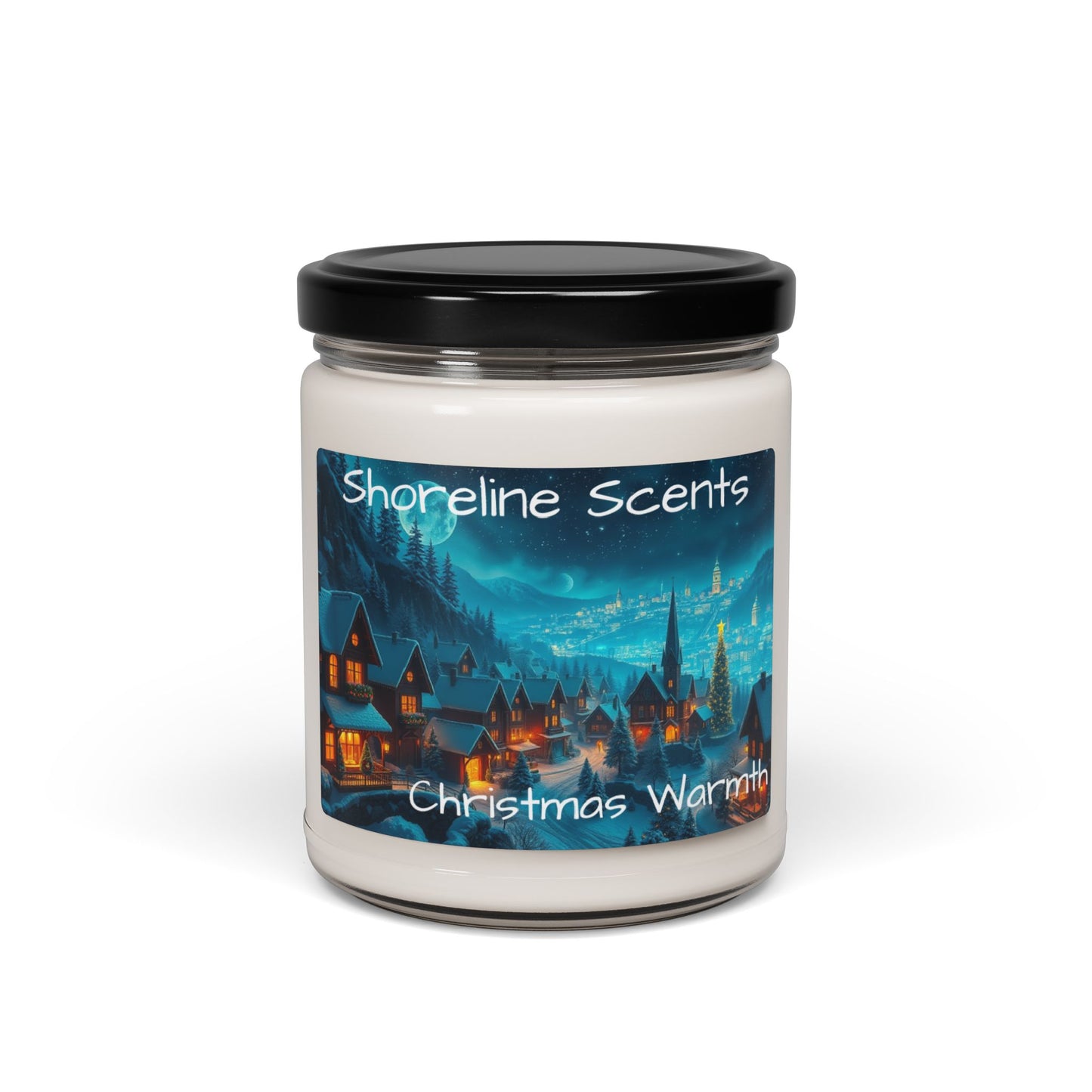 Christmas Warmth Scented Candle (Soy Wax)