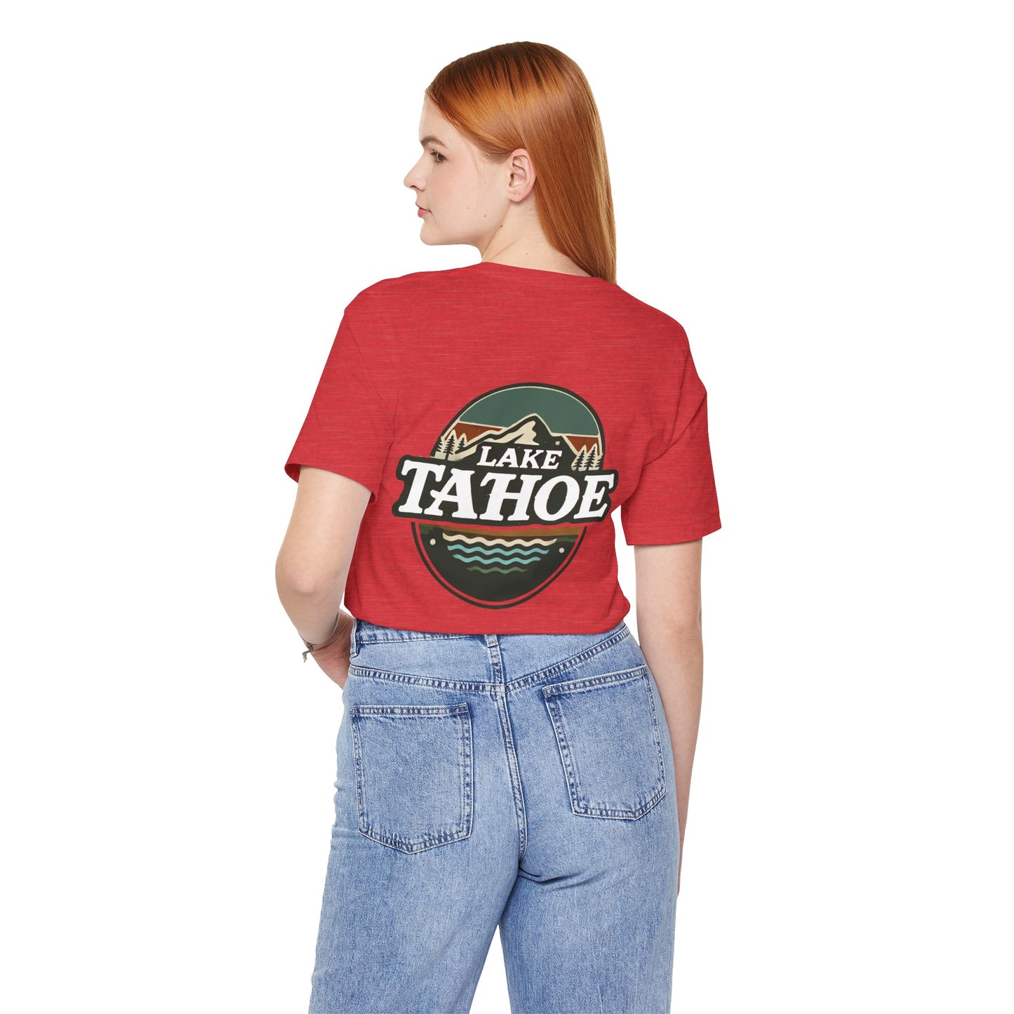Vintage Lake Tahoe Unisex Jersey Short Sleeve Tee