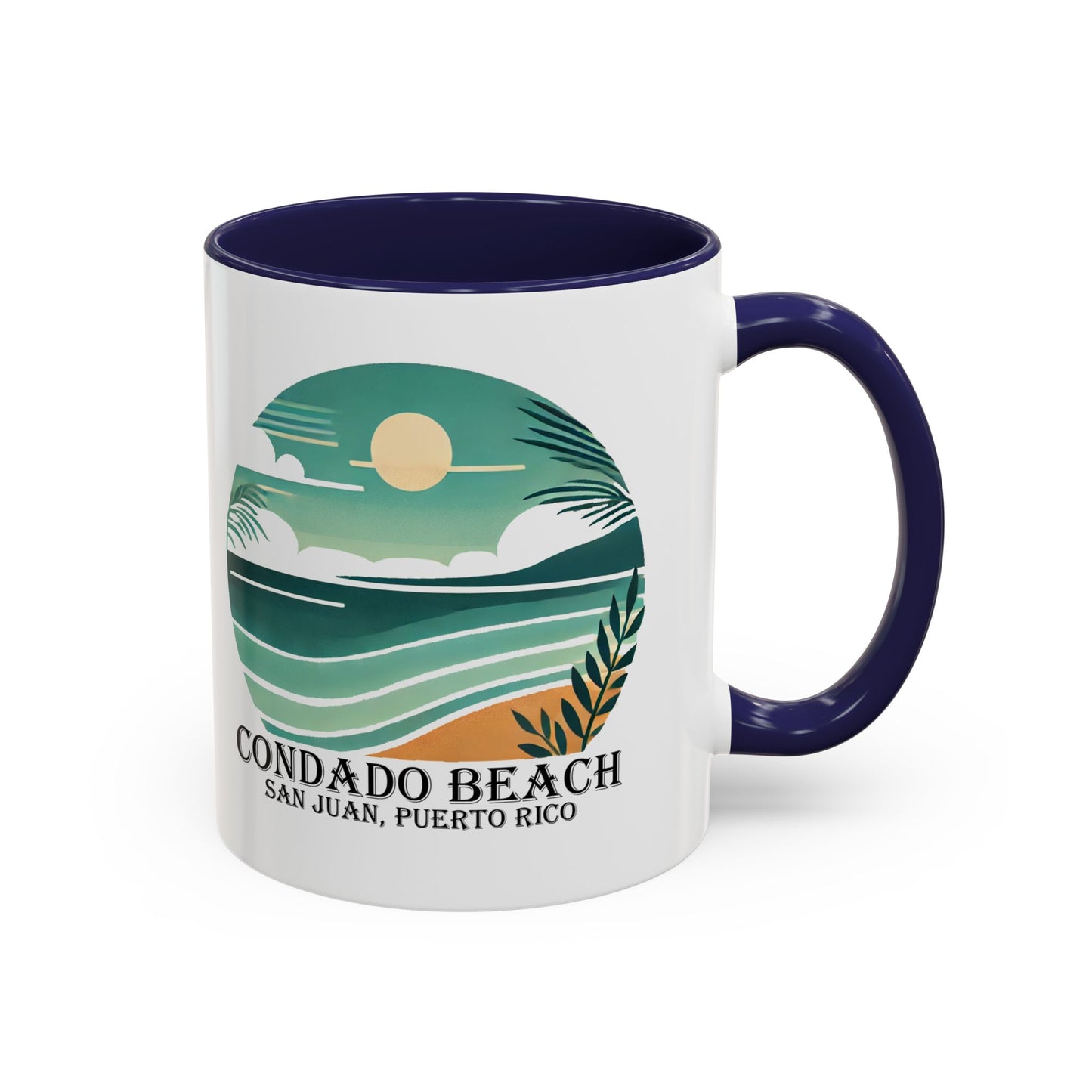 Coastal Vibes Condado Beach Accent Coffee Mug