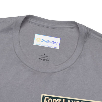Vintage Fort Lauderdale Unisex Jersey Short Sleeve Tee