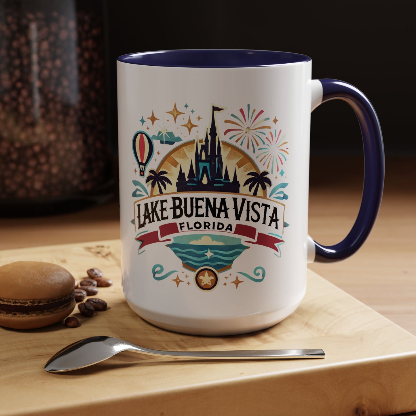 Adventurous Lake Buena Vista Accent Coffee Mug