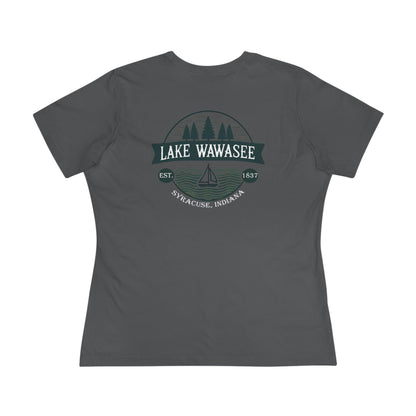 Vintage Lake Wawasee Women's Cotton Tee