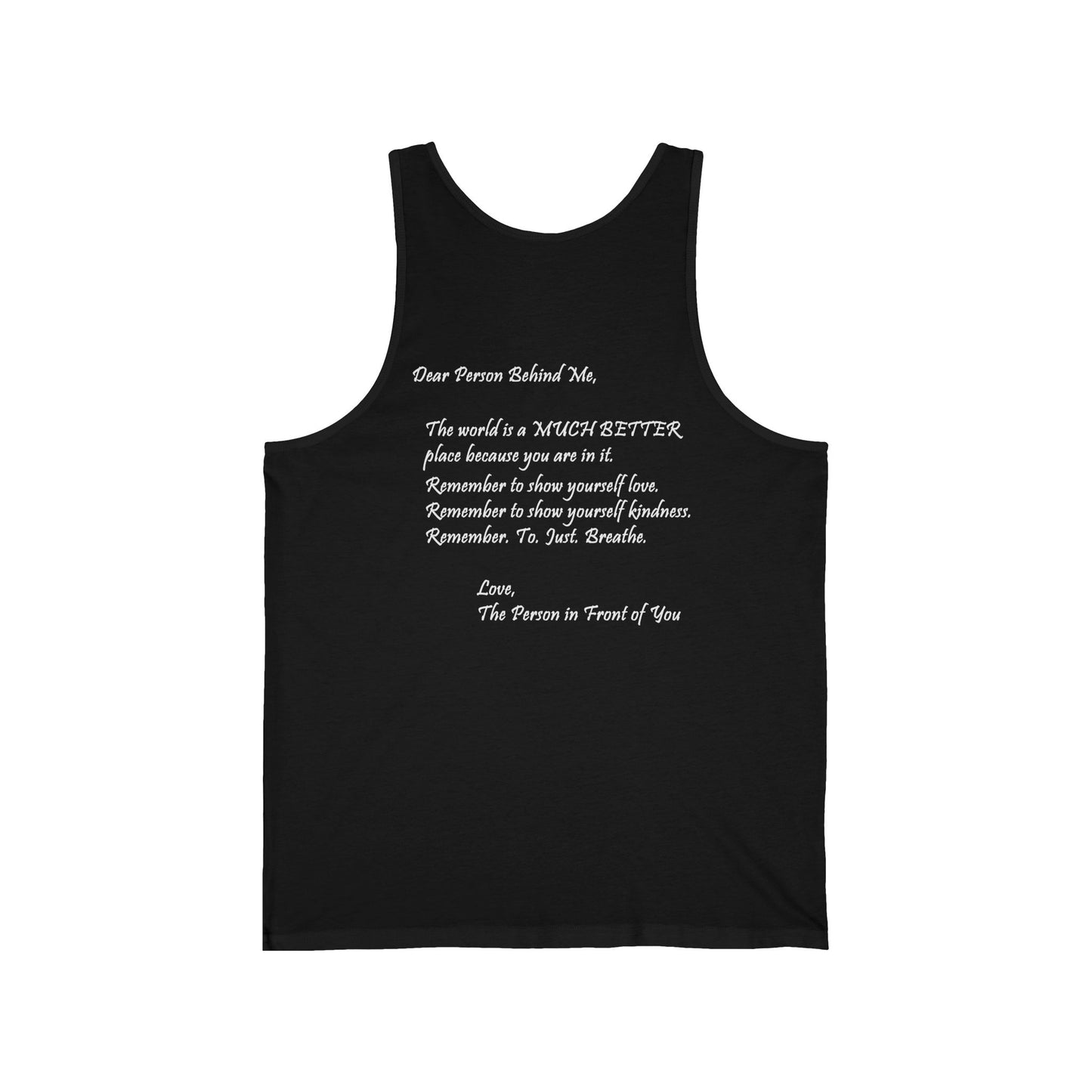 You Are Enough - Mental Health Awareness Unisex Jersey Tank