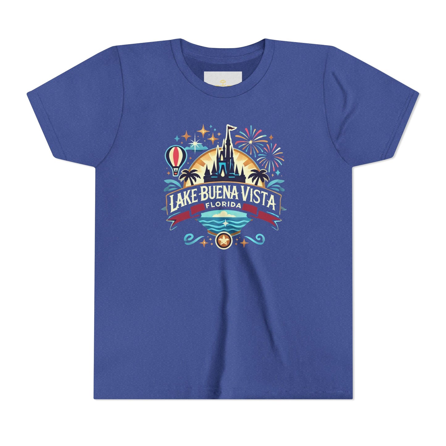 Adventurous Lake Buena Vista Unisex Youth Short Sleeve Tee