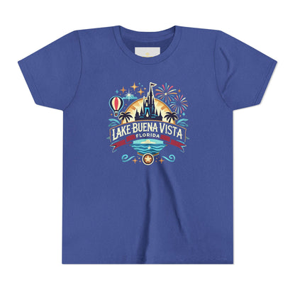 Adventurous Lake Buena Vista Unisex Youth Short Sleeve Tee