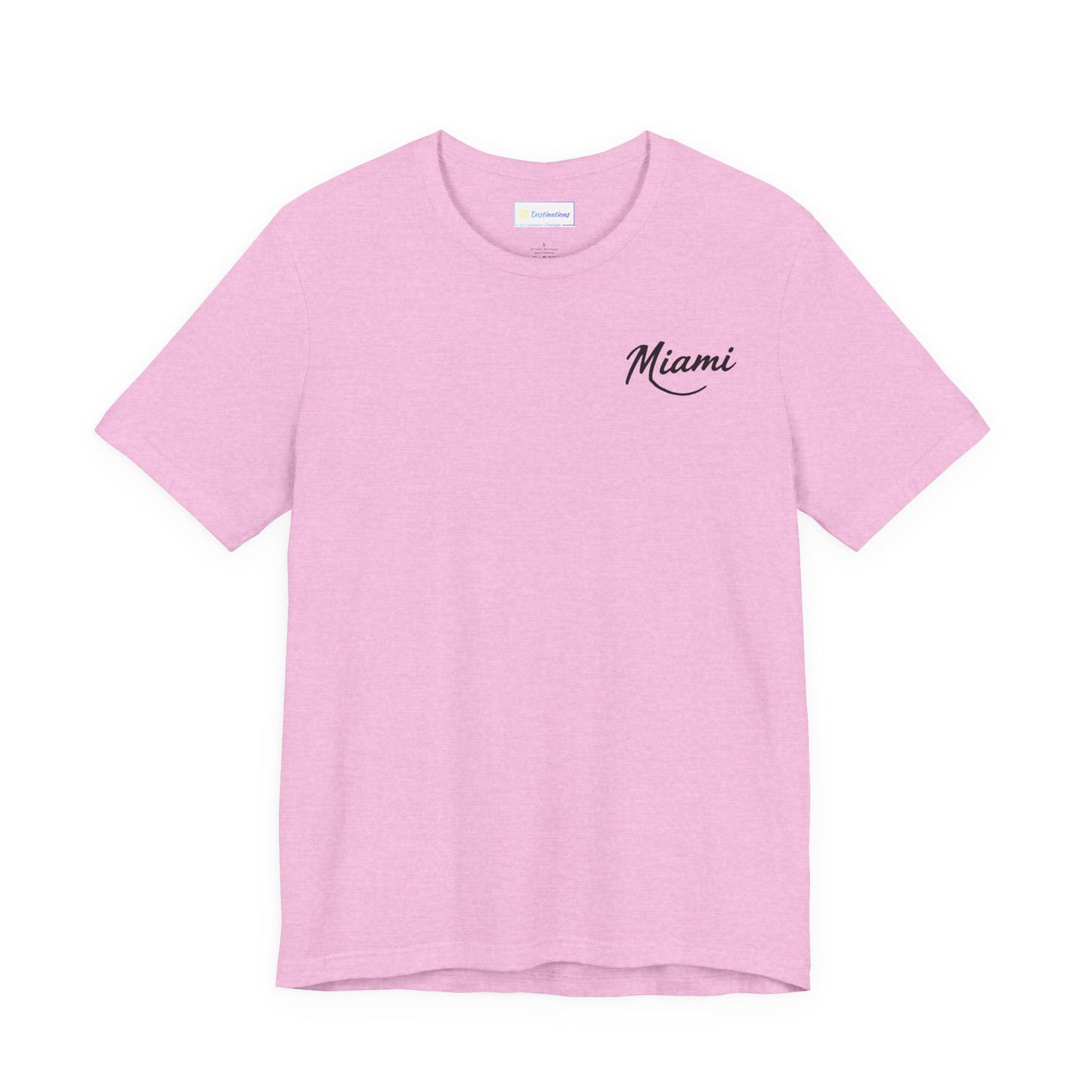 Retro Miami Unisex Jersey Short Sleeve Tee