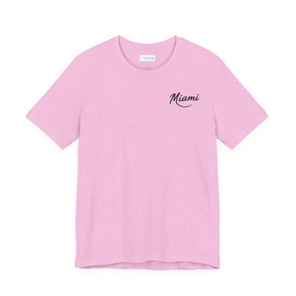 Retro Miami Unisex Jersey Short Sleeve Tee