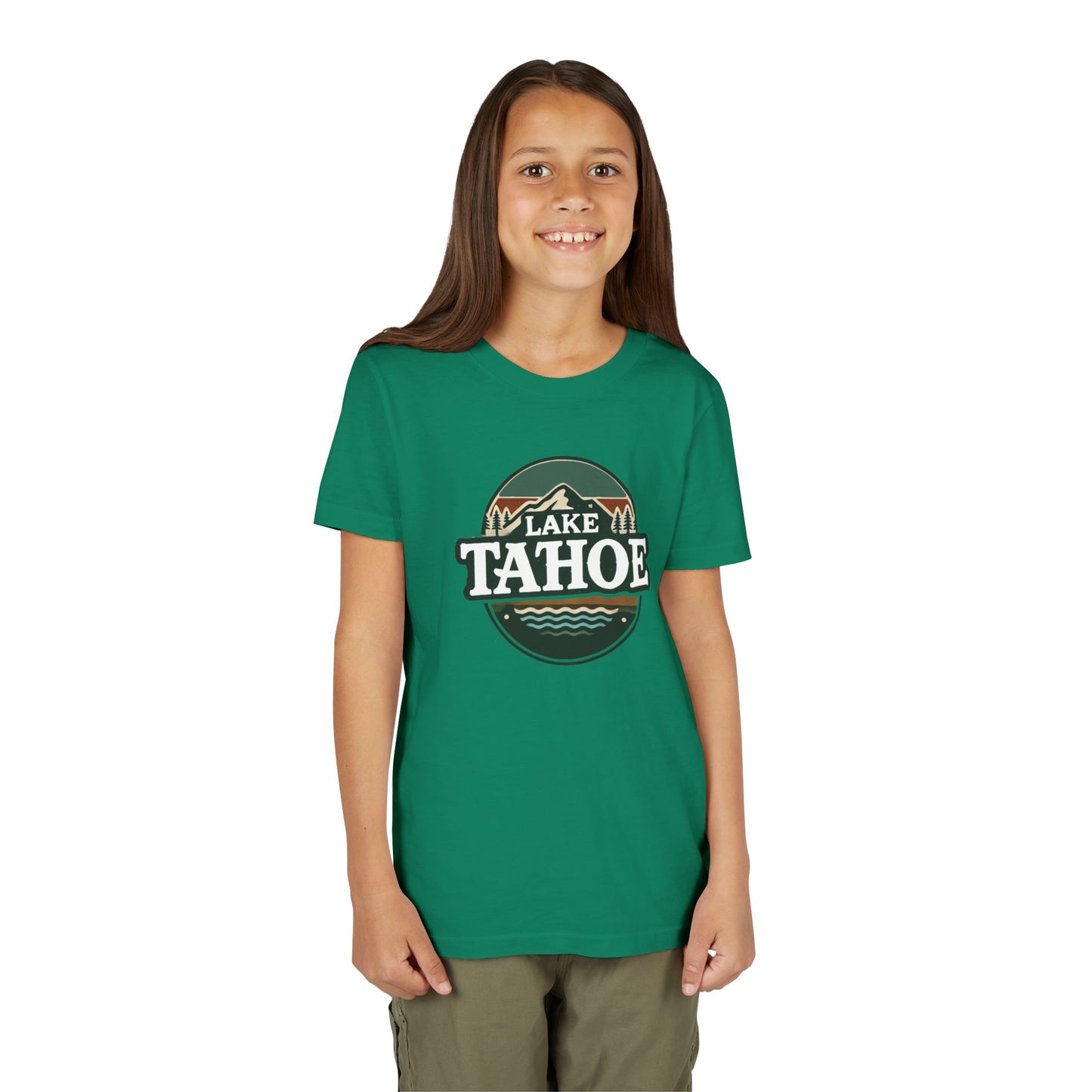 Vintage Lake Tahoe Unisex Youth Short Sleeve Tee