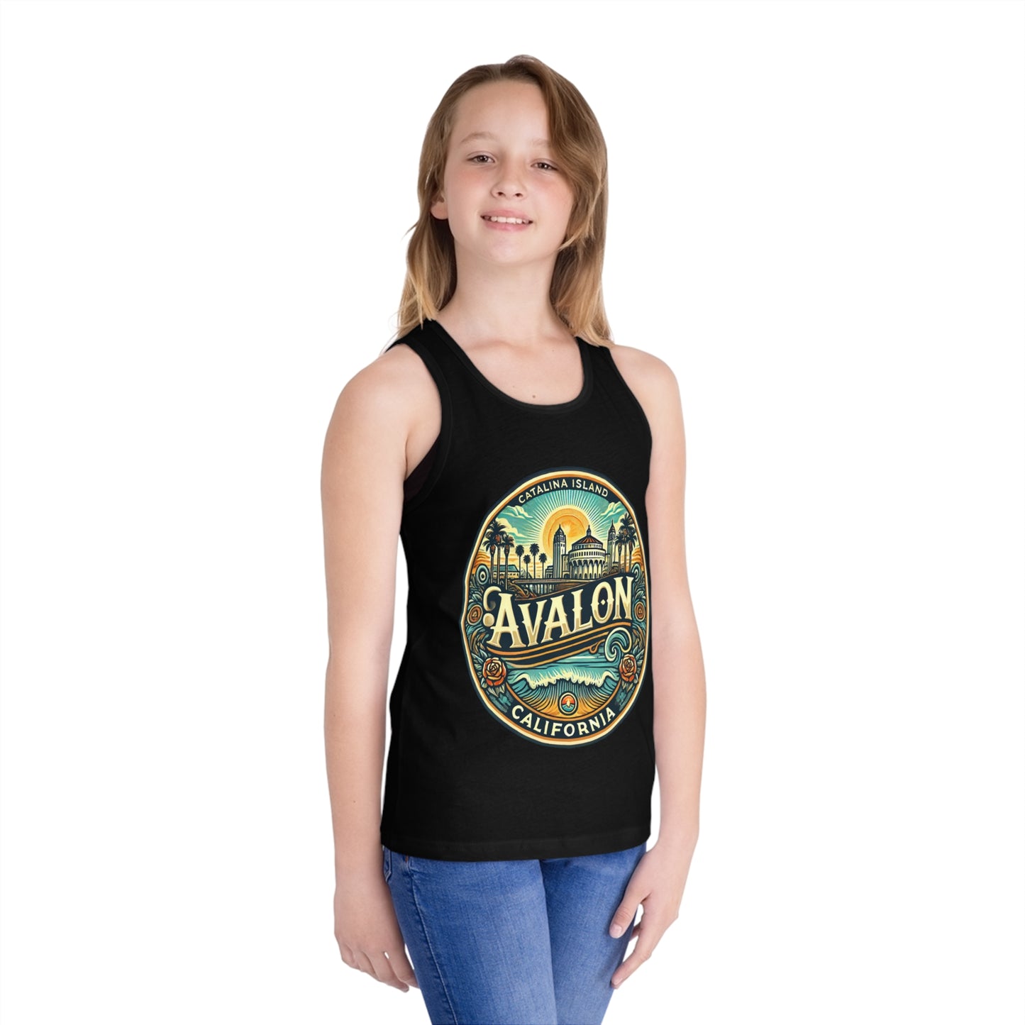 Elegant Avalon Kid's Jersey Tank Top