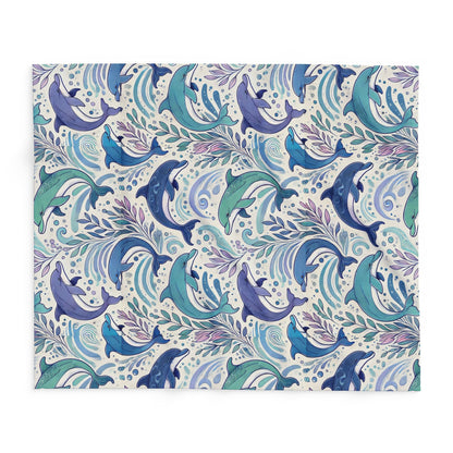 Dolphins Arctic Fleece Blanket