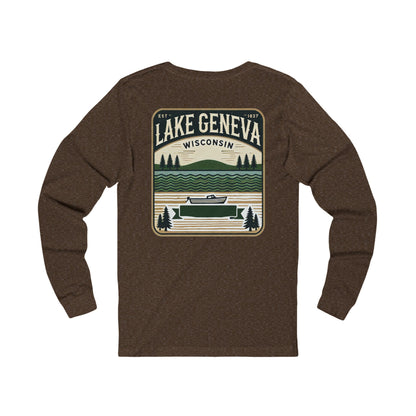 Vintage Lake Geneva Unisex Jersey Long Sleeve Tee