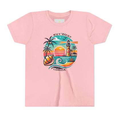 Vibrant Key West Youth Short Sleeve Tee