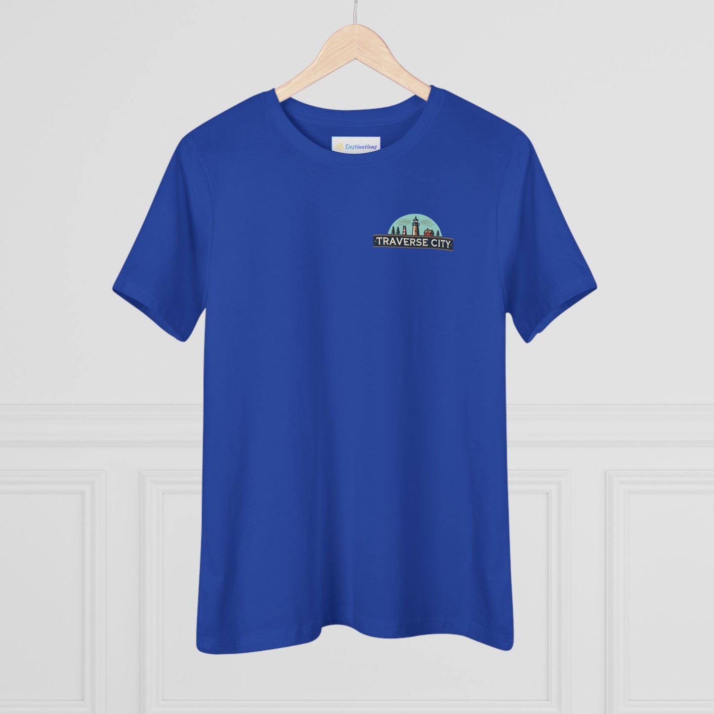 Vintage Traverse City Women's Cotton Tee