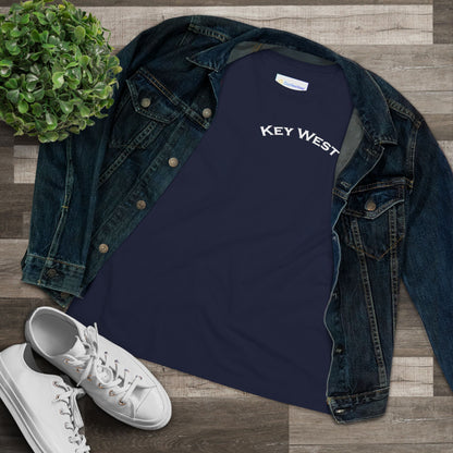 Vibrant Key West Women's Cotton Tee