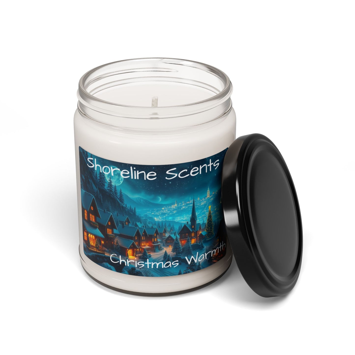 Christmas Warmth Scented Candle (Soy Wax)