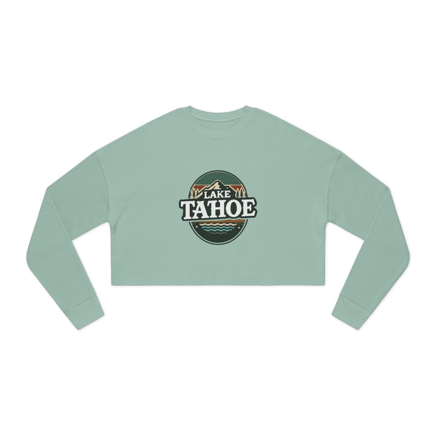 Vintage Lake Tahoe Women's Cropped Sweatshirt