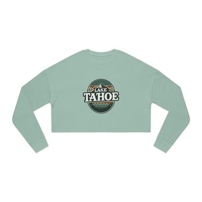 Vintage Lake Tahoe Women's Cropped Sweatshirt