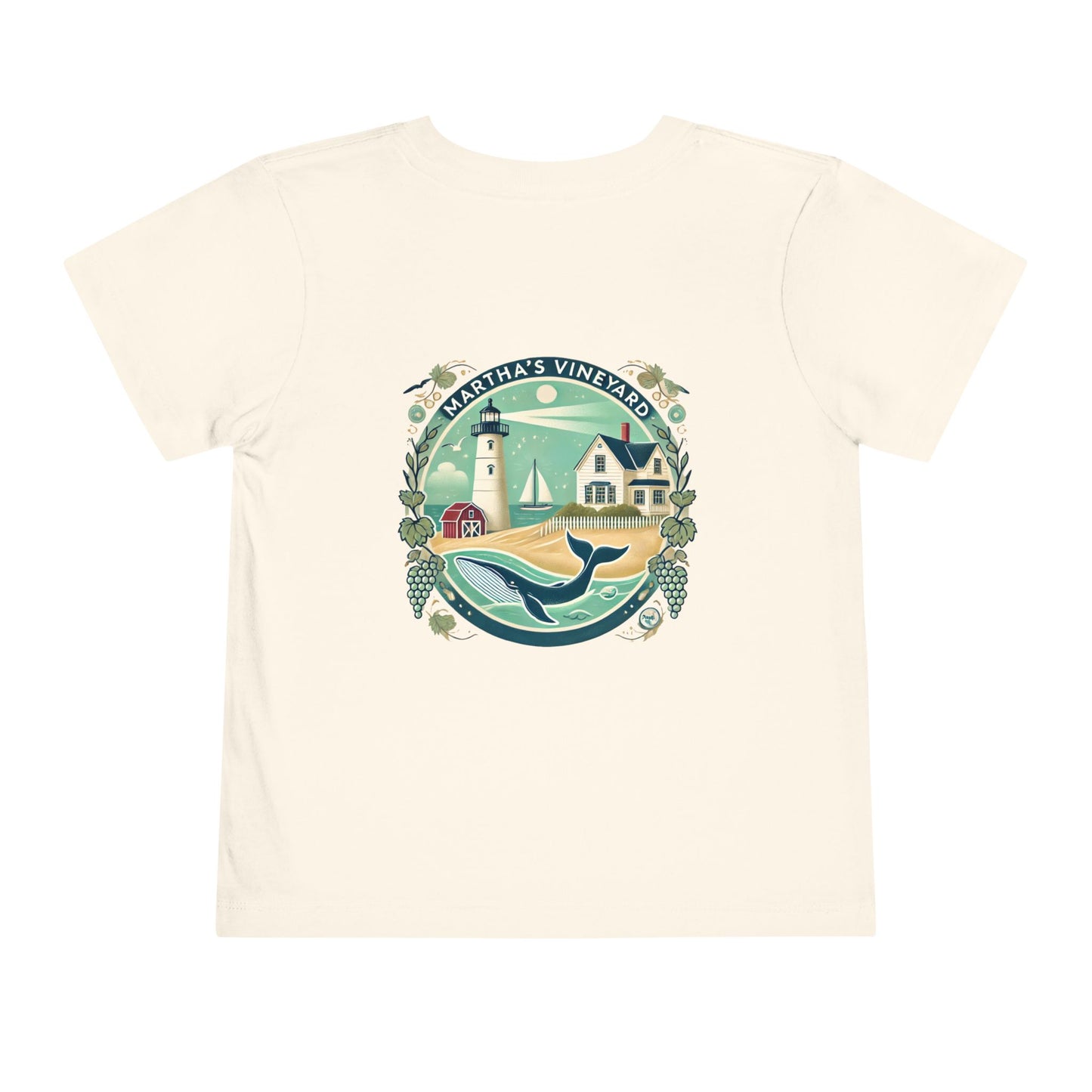 Vintage Martha's Vineyard Unisex Toddler Short Sleeve Tee