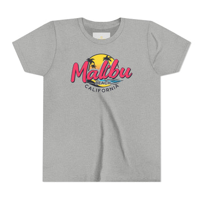 Retro Malibu Unisex Youth Short Sleeve Tee