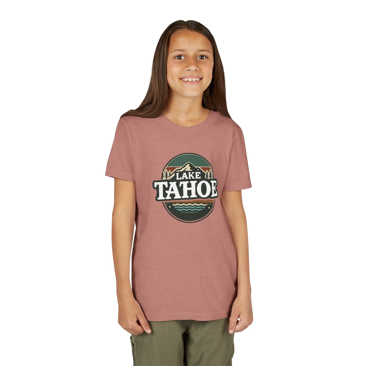 Vintage Lake Tahoe Unisex Youth Short Sleeve Tee