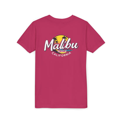 Retro Malibu Unisex Youth Short Sleeve Tee