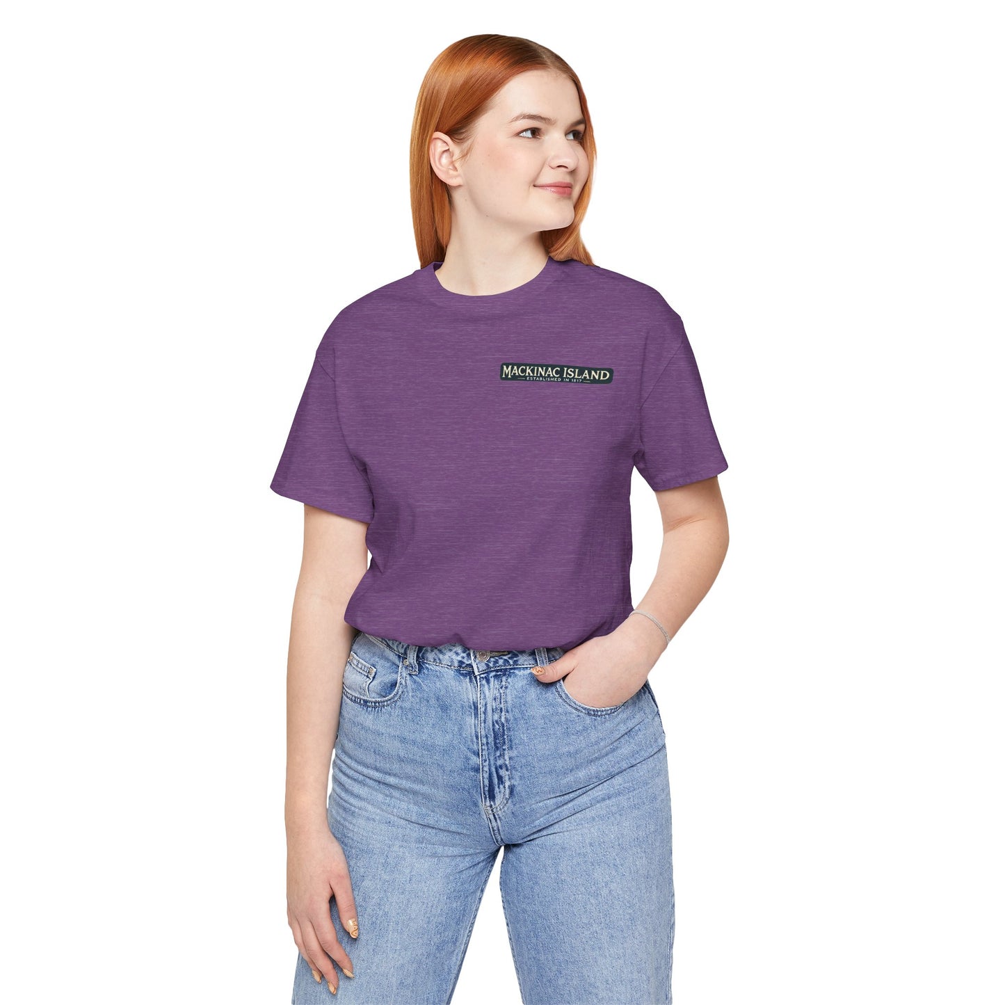 Vintage Mackinac Island Unisex Jersey Short Sleeve Tee