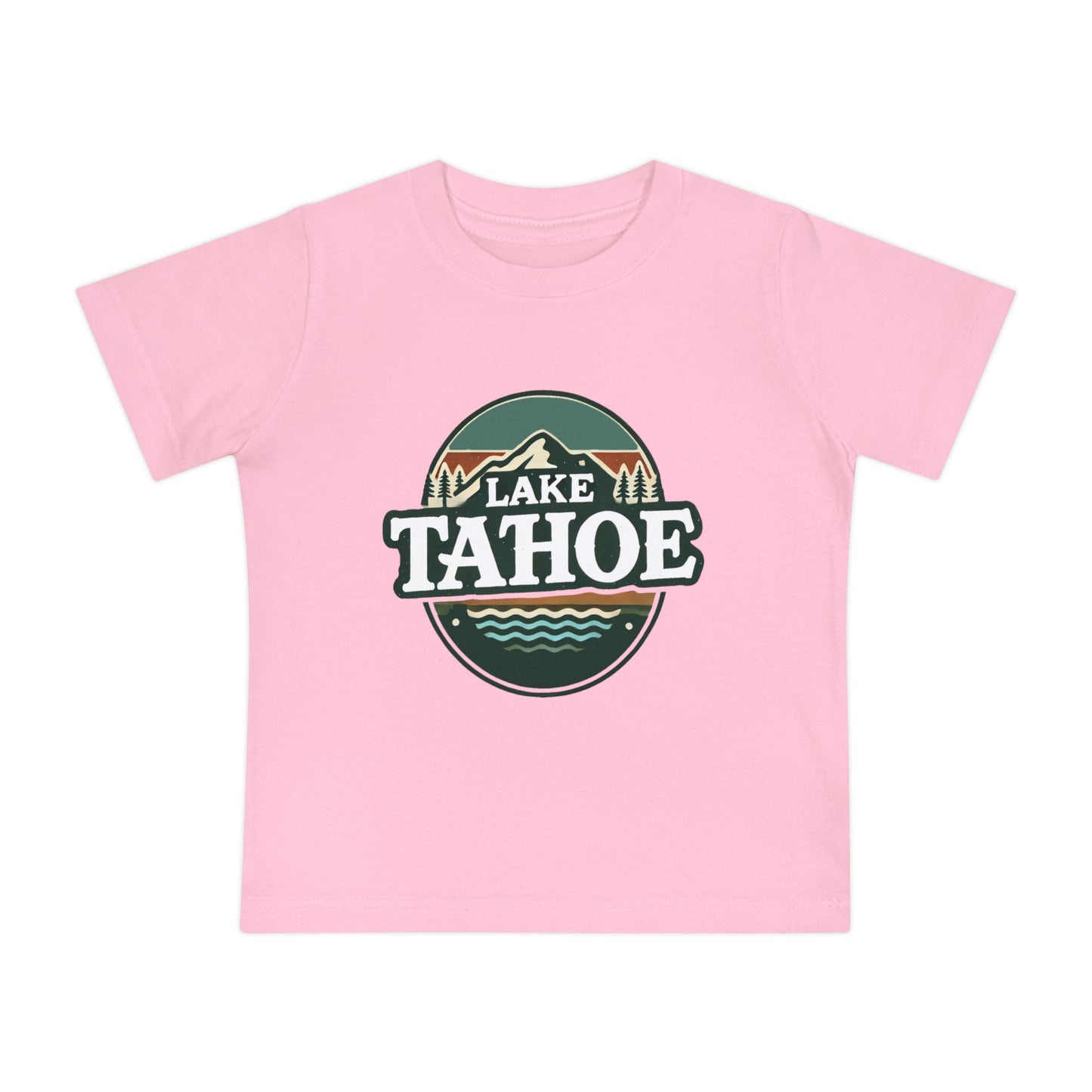 Vintage Lake Tahoe Unisex Baby Short Sleeve T-Shirt